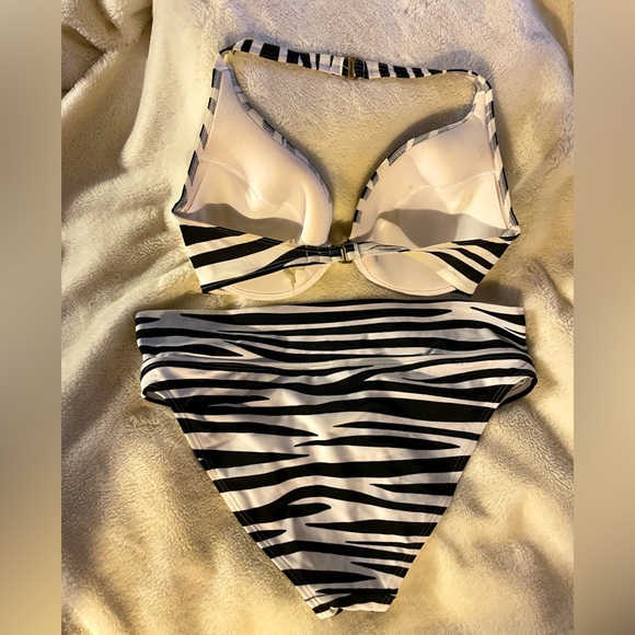 Victoria's Secret Zebra Print Bathing Suit - Picture 2 of 2